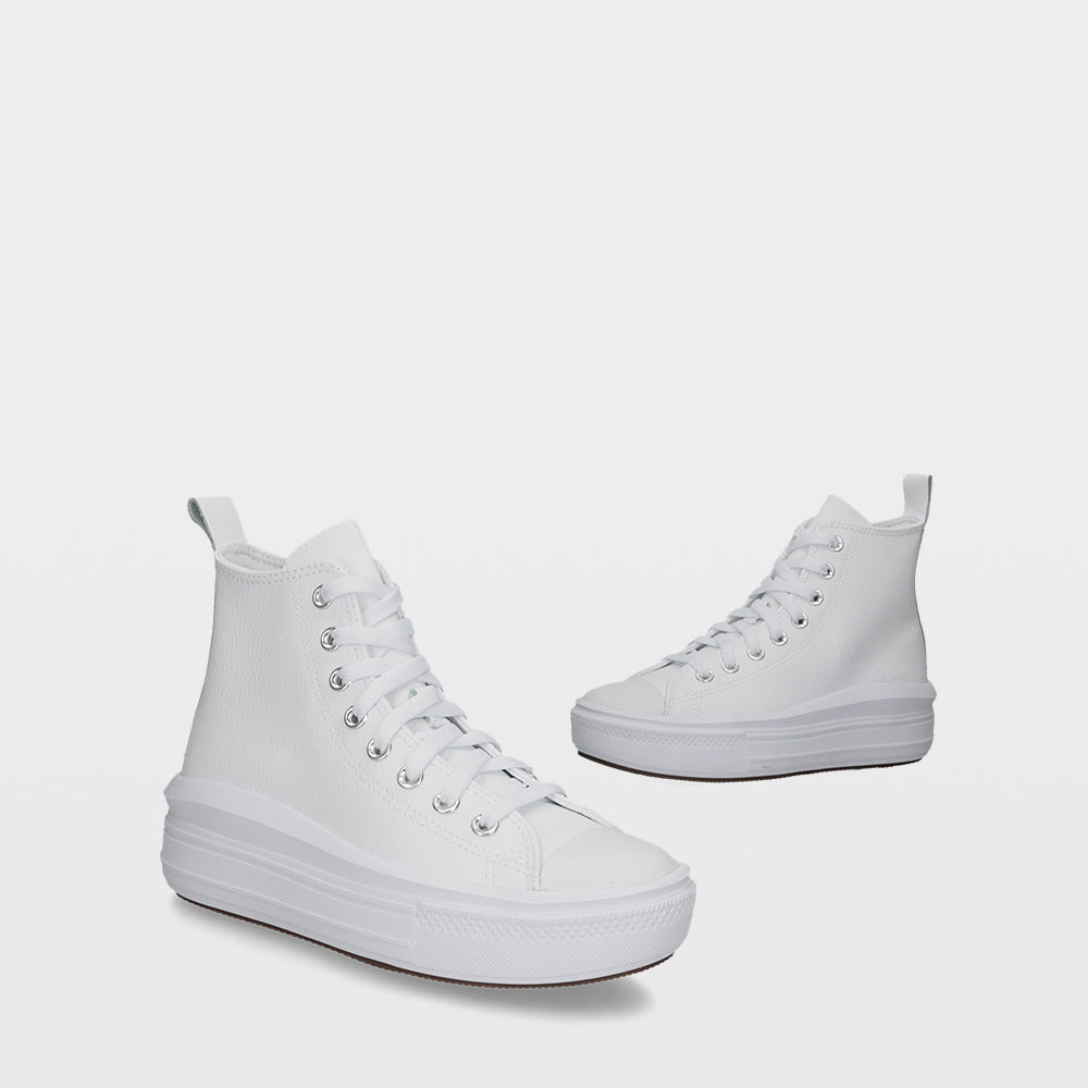 Chuck Taylor All Star Move Platform Foundational Leather - Zapatillas