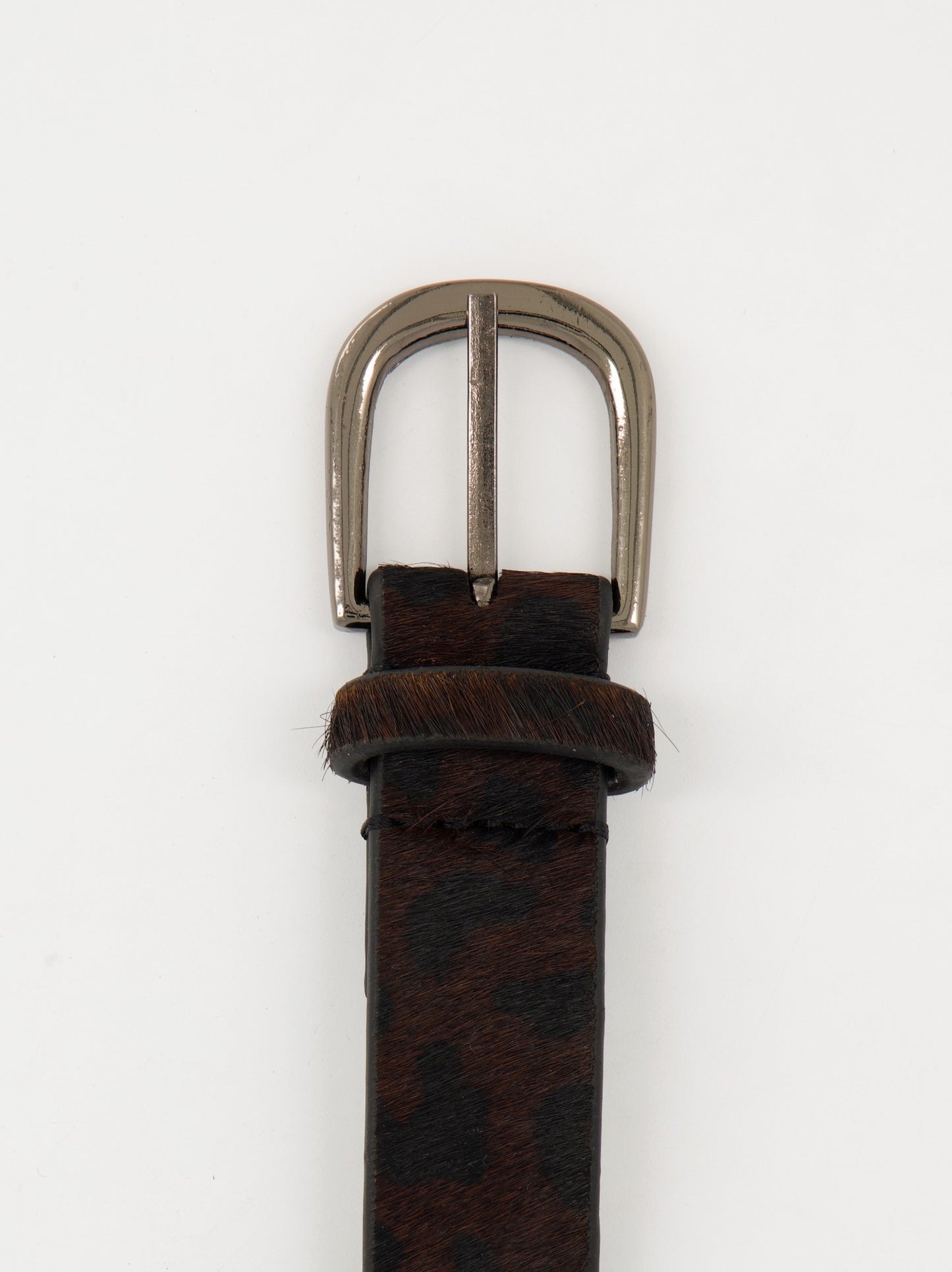 Cinturón de pelo animal print - ULK Mena