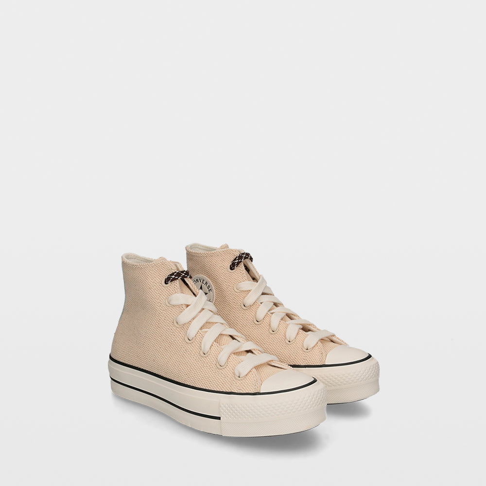 Converse Chuck Taylor All Lift Canvas &amp; Leather - Sneakers