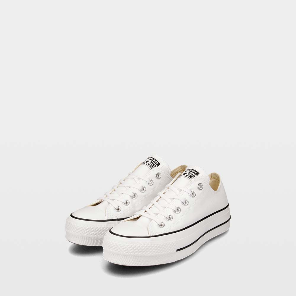 Converse Chuck Taylor All Star Lift - Zapatillas blancas de plataforma