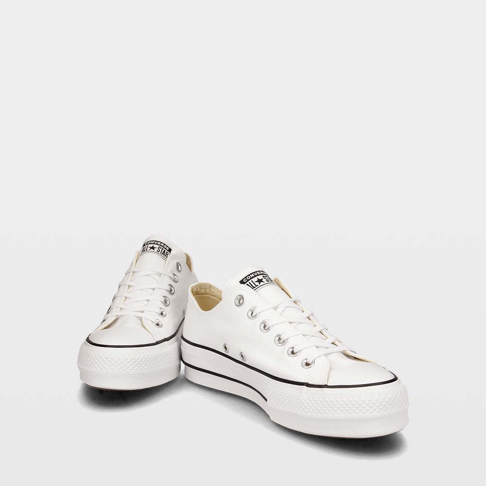 Converse Chuck Taylor All Star Lift - White Platform Sneakers