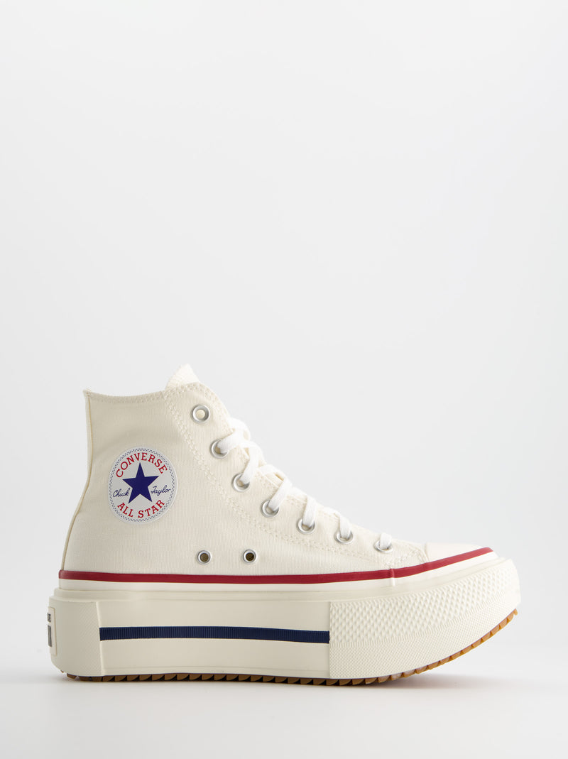 Converse Chuck Taylor All Star Lift Double Stack - Zapatillas con plataforma tipo bota