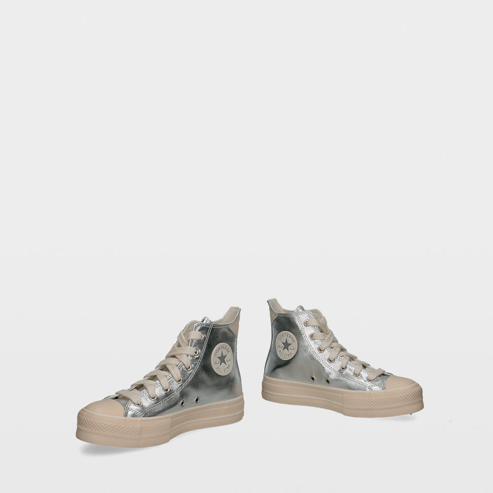 Converse Chuck Taylor All Star Lift Platform Metálico - Zapatillas