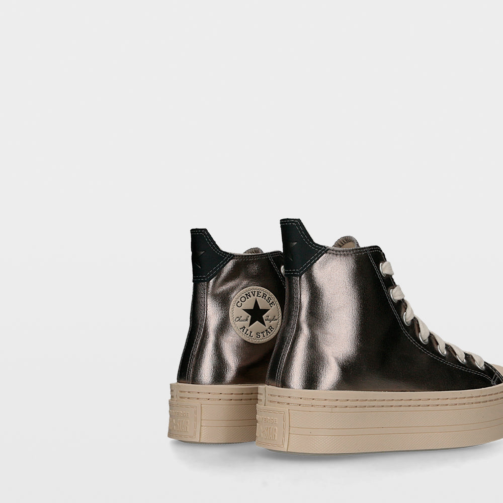 Converse Chuck Taylor All Star Modern Lift Platform Metálico - Zapatillas