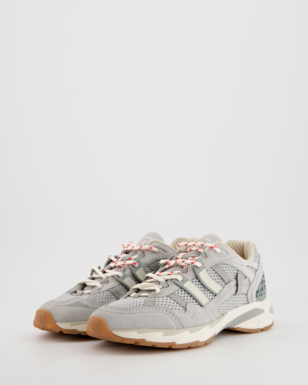 Coolway 2003 Ash Graphite - Suede and mesh trainers