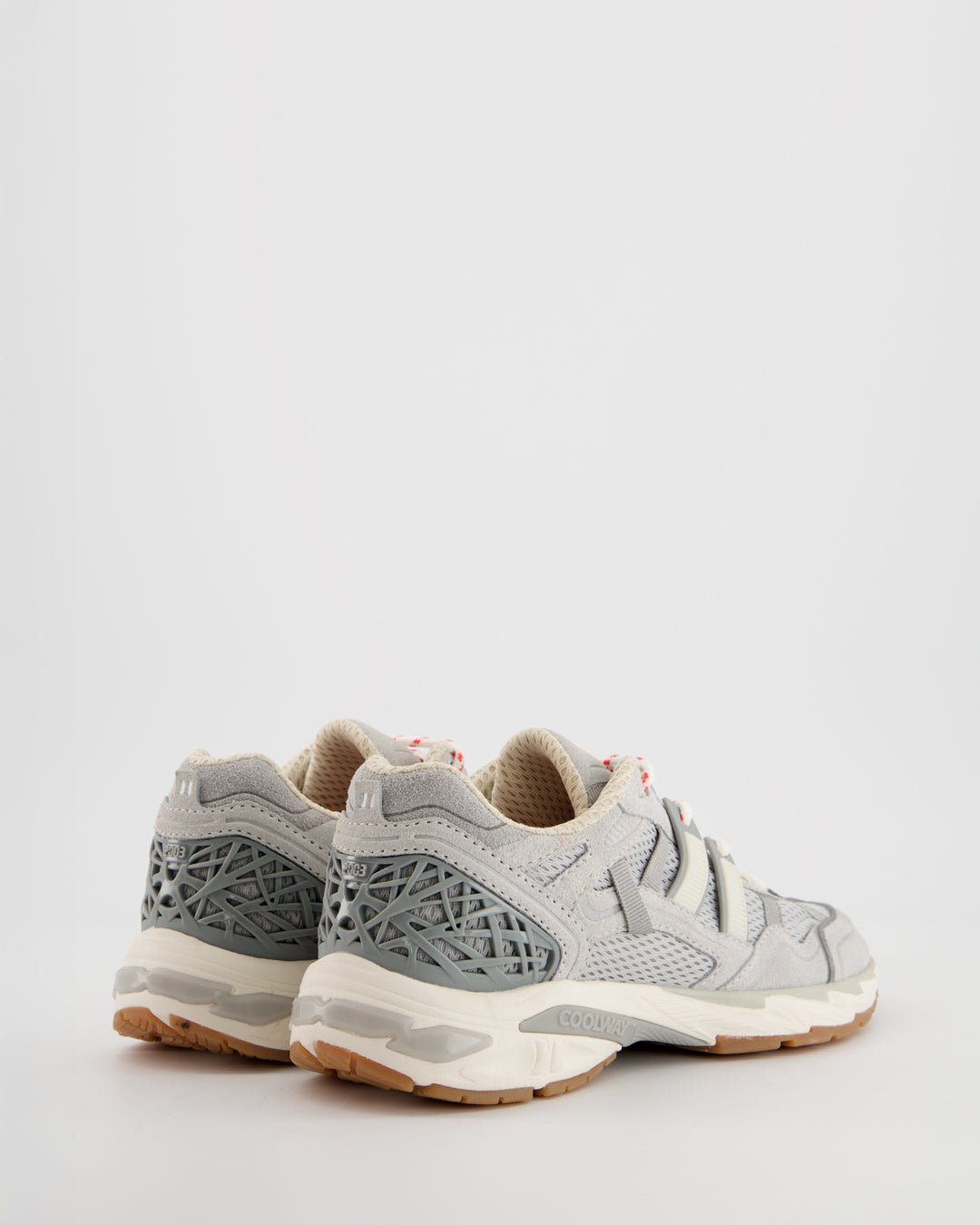 Coolway 2003 Ash Graphite - Suede and mesh trainers
