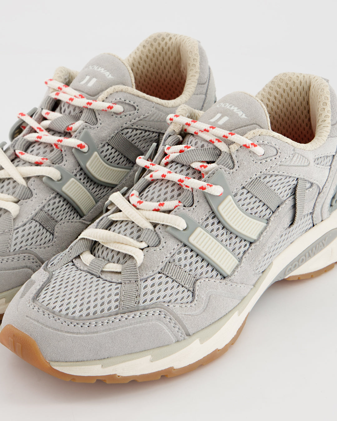 Coolway 2003 Ash Graphite - Suede and mesh trainers