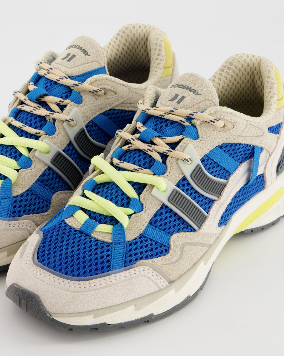Coolway 2003 Blue Motion - Suede and Mesh Trainers