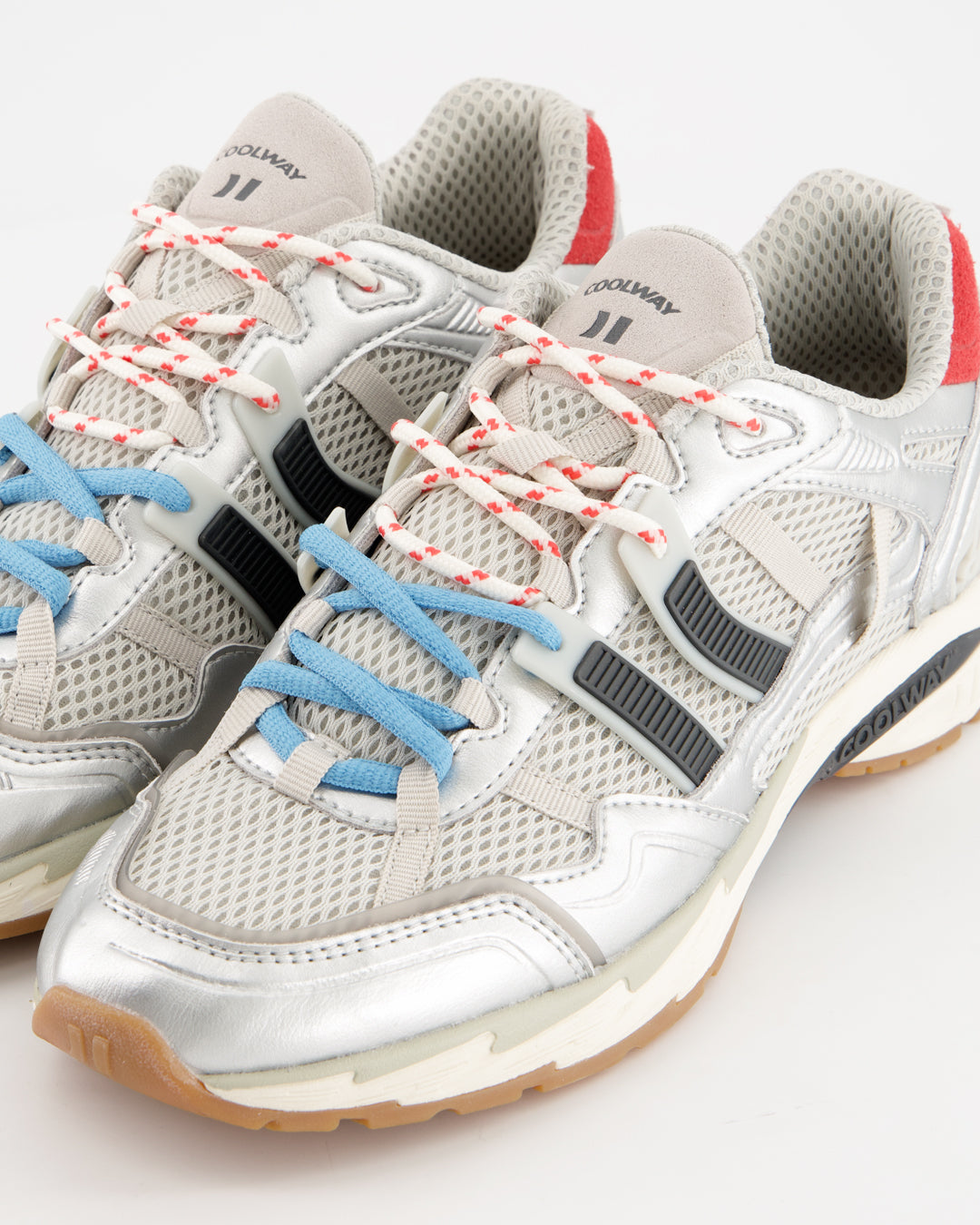 Coolway 2003 Disco Ball - Suede and Mesh Sneakers