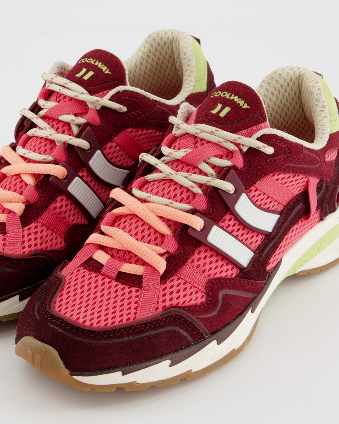 Coolway 2003 Dragon Fruit - Zapatillas deportivas de ante y malla