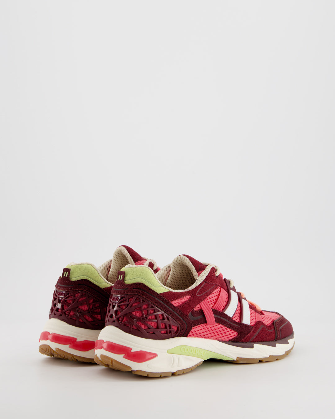 Coolway 2003 Dragon Fruit - Zapatillas deportivas de ante y malla