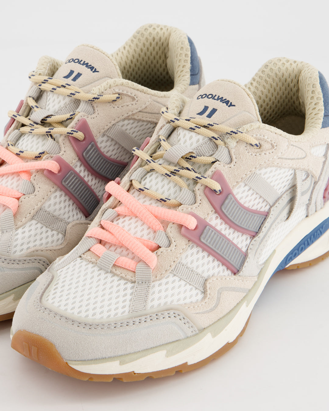 Coolway 2003 Glow Rush - Zapatillas deportivas de ante y malla