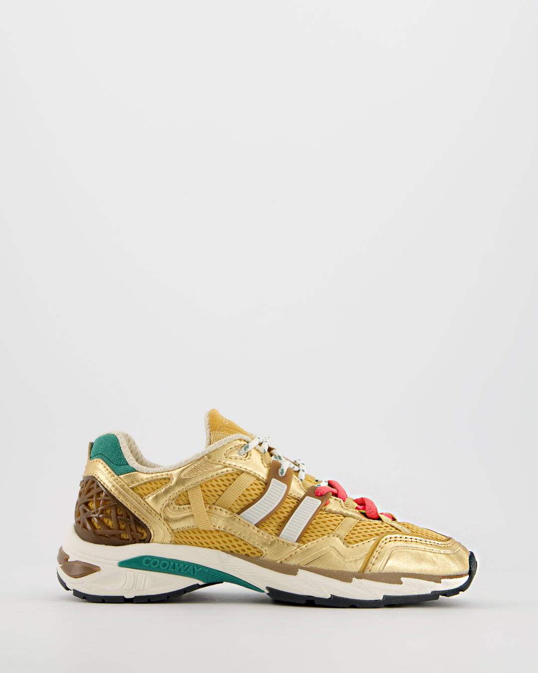 Coolway 2003 Golden Flame - Zapatillas deportivas de ante y malla