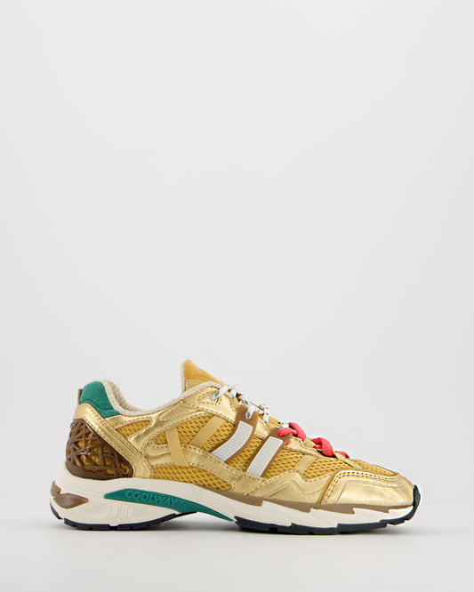 Coolway 2003 Golden Flame - Zapatillas deportivas de ante y malla