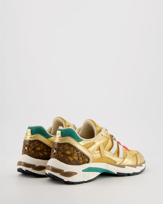 Coolway 2003 Golden Flame - Zapatillas deportivas de ante y malla