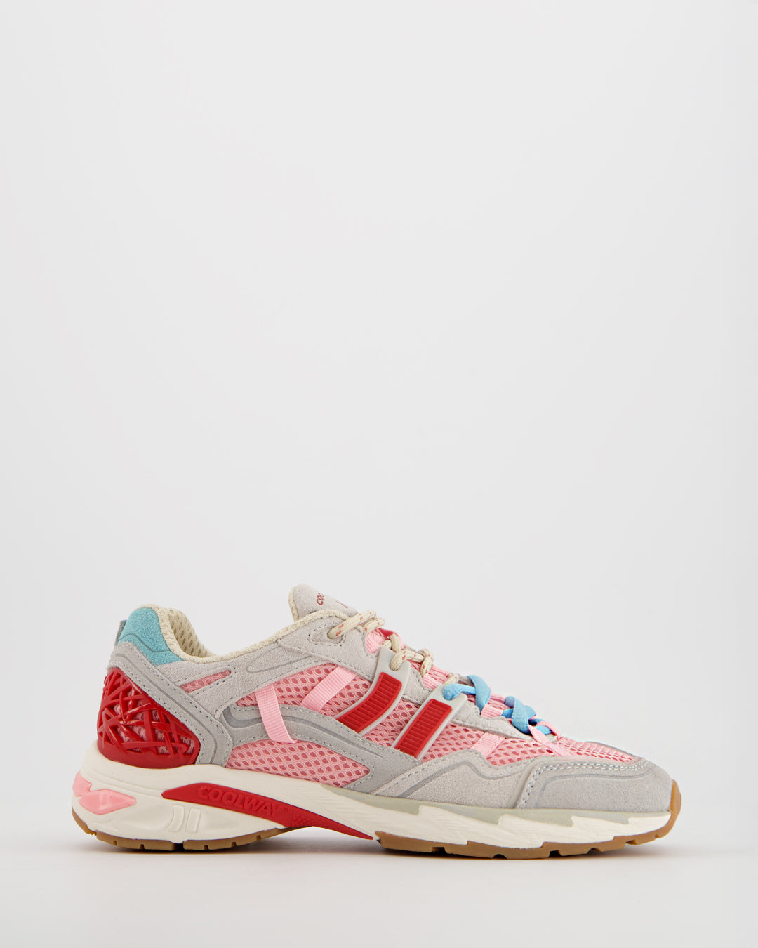 Coolway 2003 Pink Volt - Zapatillas deportivas de ante y malla