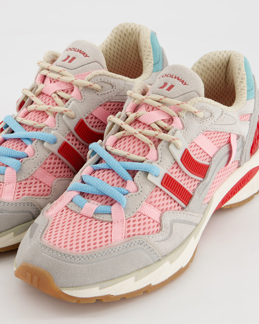 Coolway 2003 Pink Volt - Zapatillas deportivas de ante y malla