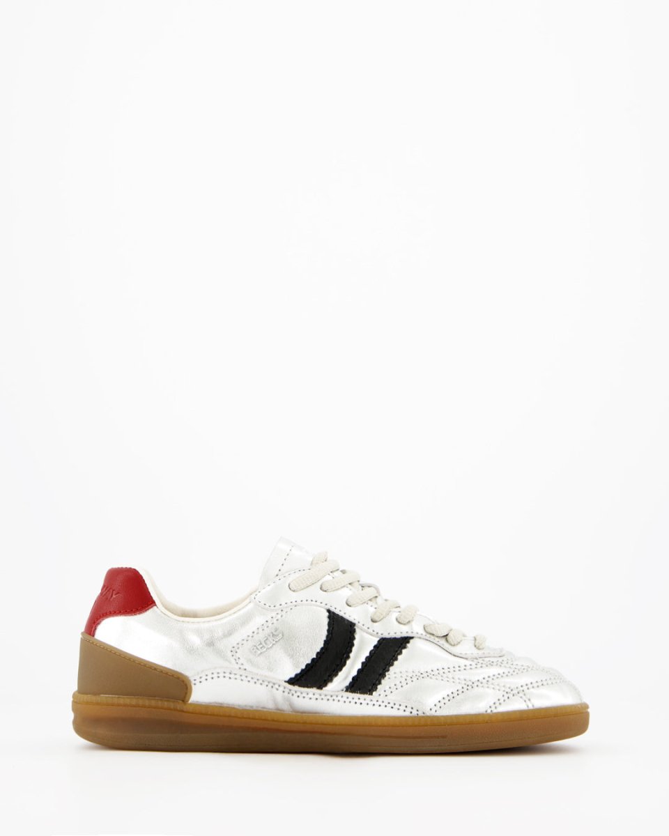 Coolway Becks Silver Flash - Leather sneakers