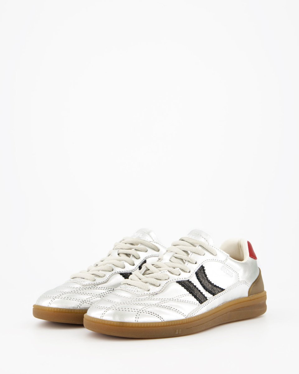 Coolway Becks Silver Flash - Leather sneakers