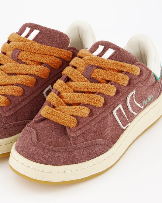 Coolway Bolk Burnt Ember - Zapatillas chunky de piel mujer