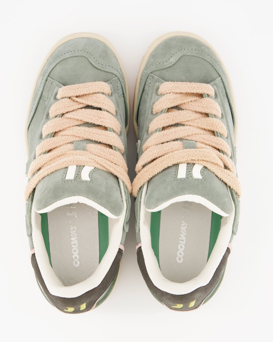 Coolway Bolk Mossy Sprint - Zapatillas de piel chunky