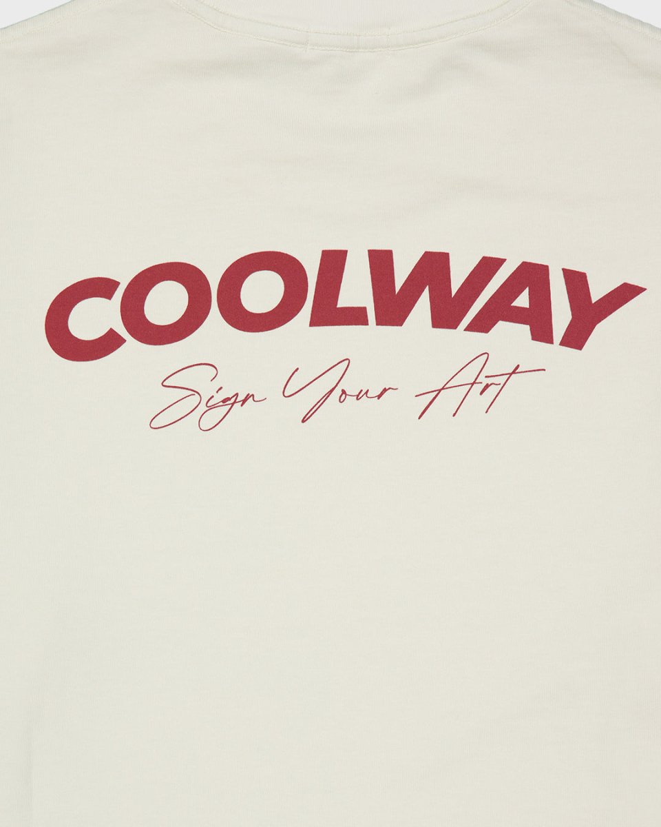 Coolway Classic Ice T-Shirt - Camiseta manga corta blanca