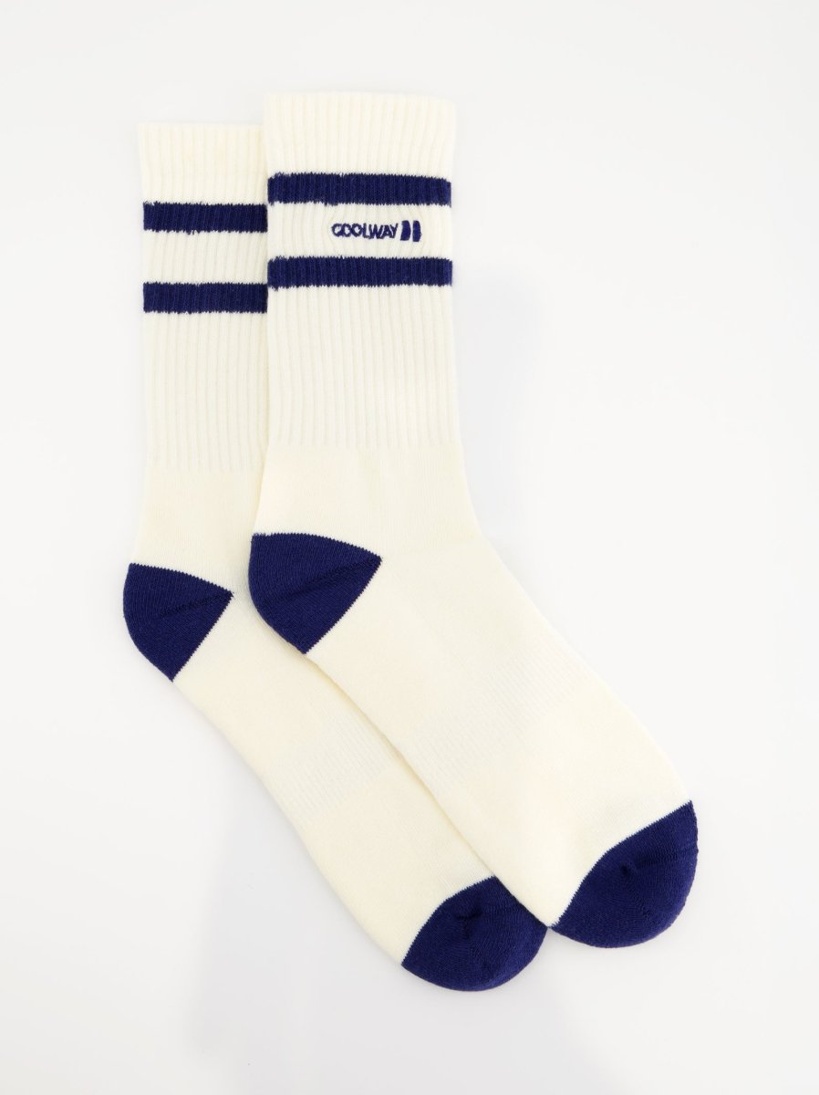 Coolway Court Blue Socks - Caldetines estilo deportivo en punto