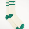Coolway Court Green Socks - Caldetines estilo deportivo en punto