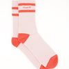 Coolway Court Pink Socks - Caldetines estilo deportivo en punto