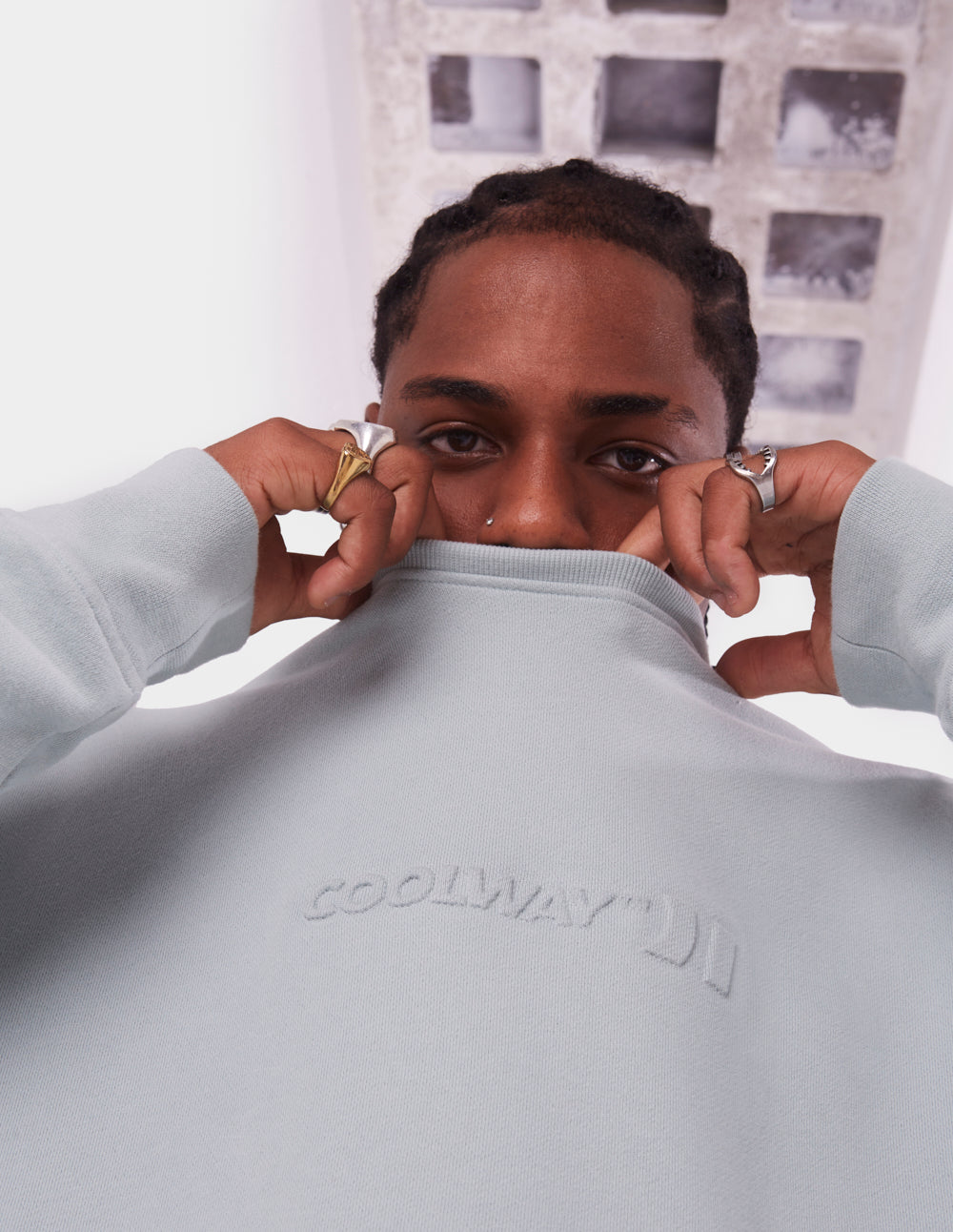 Coolway Embossed - Sudadera