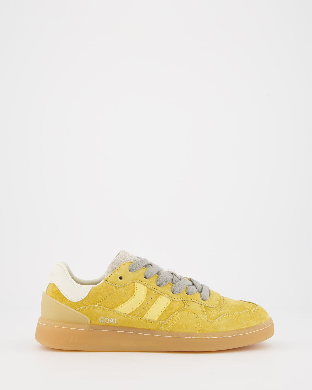 Coolway Goal - Zapatillas de piel amarillas