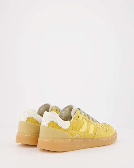 Coolway Goal - Zapatillas de piel amarillas