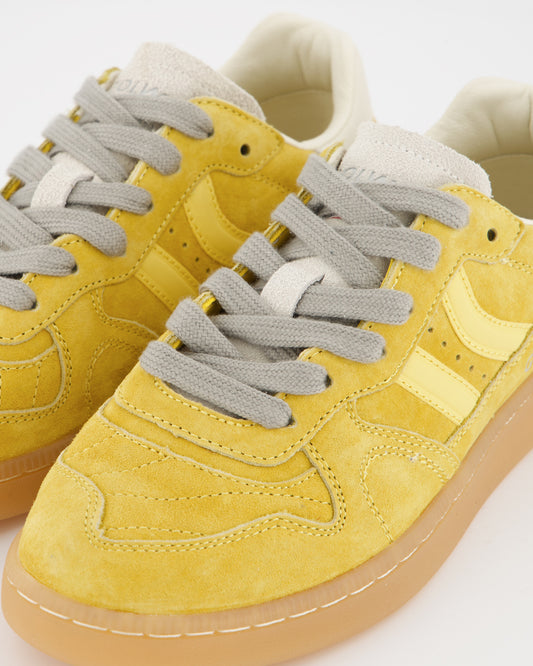 Coolway Goal - Zapatillas de piel amarillas