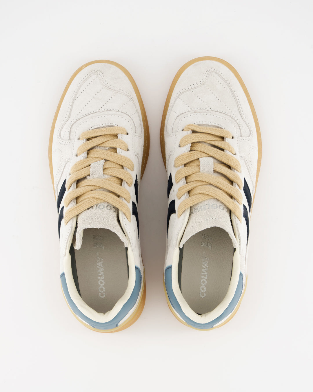Coolway Goal - Zapatillas de piel grises
