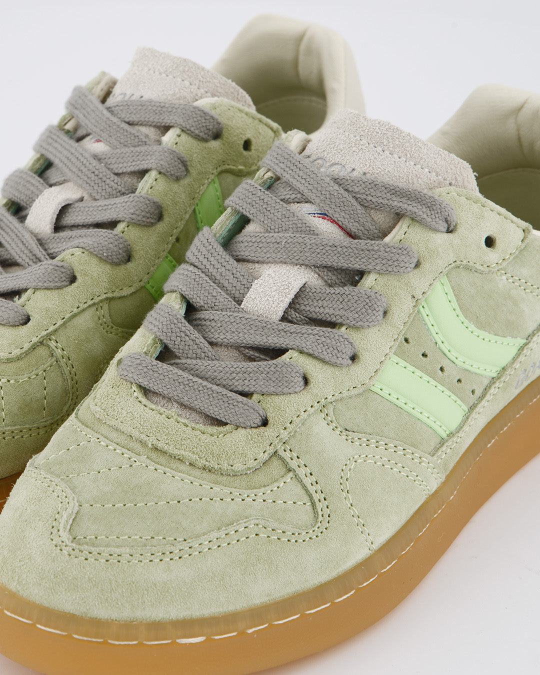 Coolway Goal - Zapatillas de piel verdes
