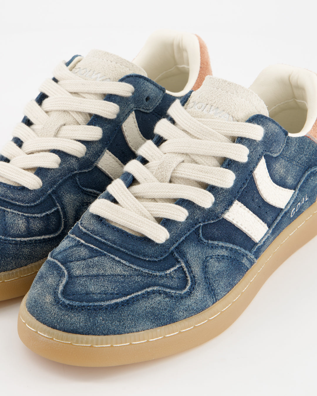 Coolway Goal Blue Royal - Suede Sneakers