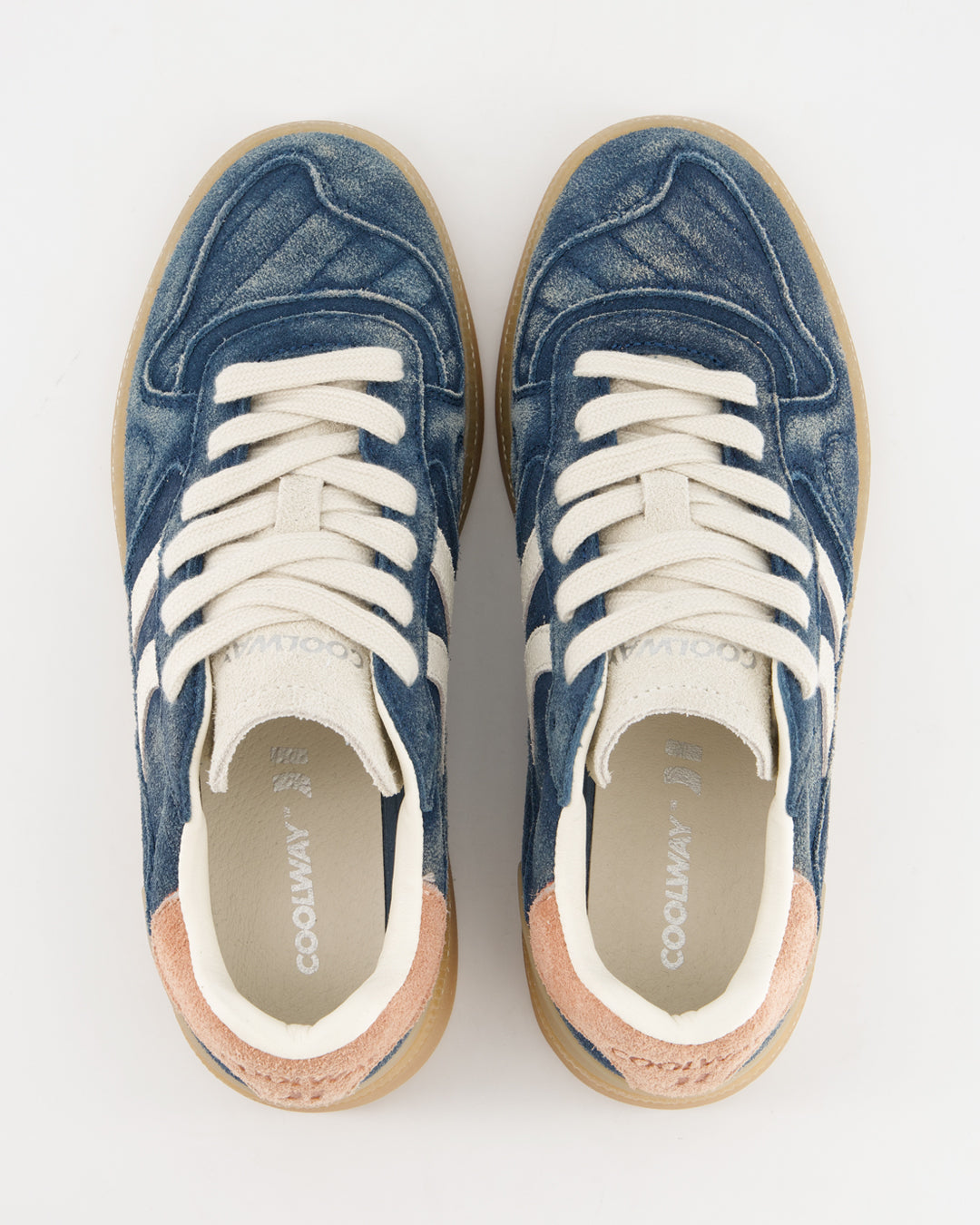 Coolway Goal Blue Royal - Suede Sneakers