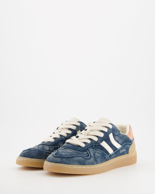 Coolway Goal Blue Royal - Zapatillas deportivas de ante