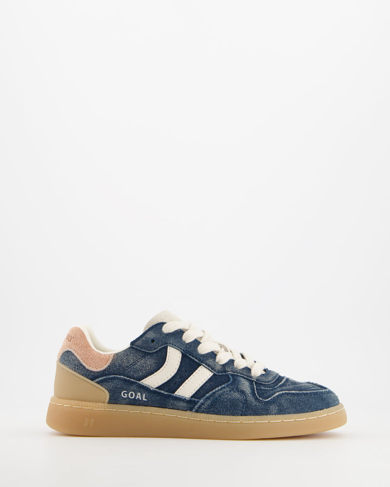 Coolway Goal Blue Royal - Zapatillas deportivas de ante