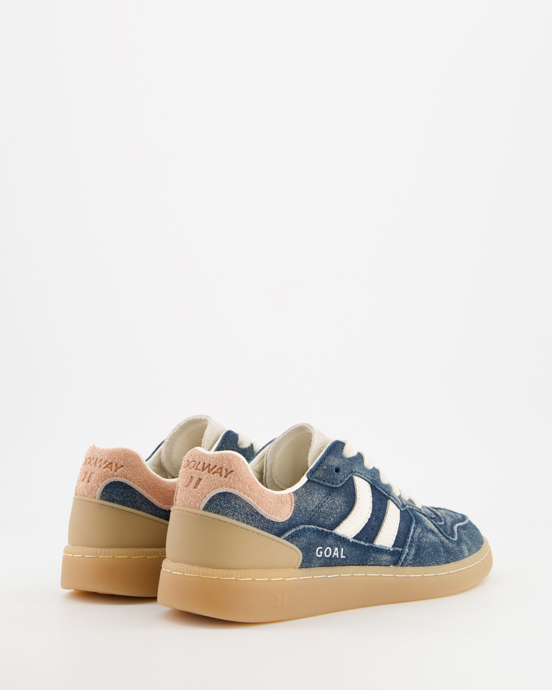 Coolway Goal Blue Royal - Suede Sneakers