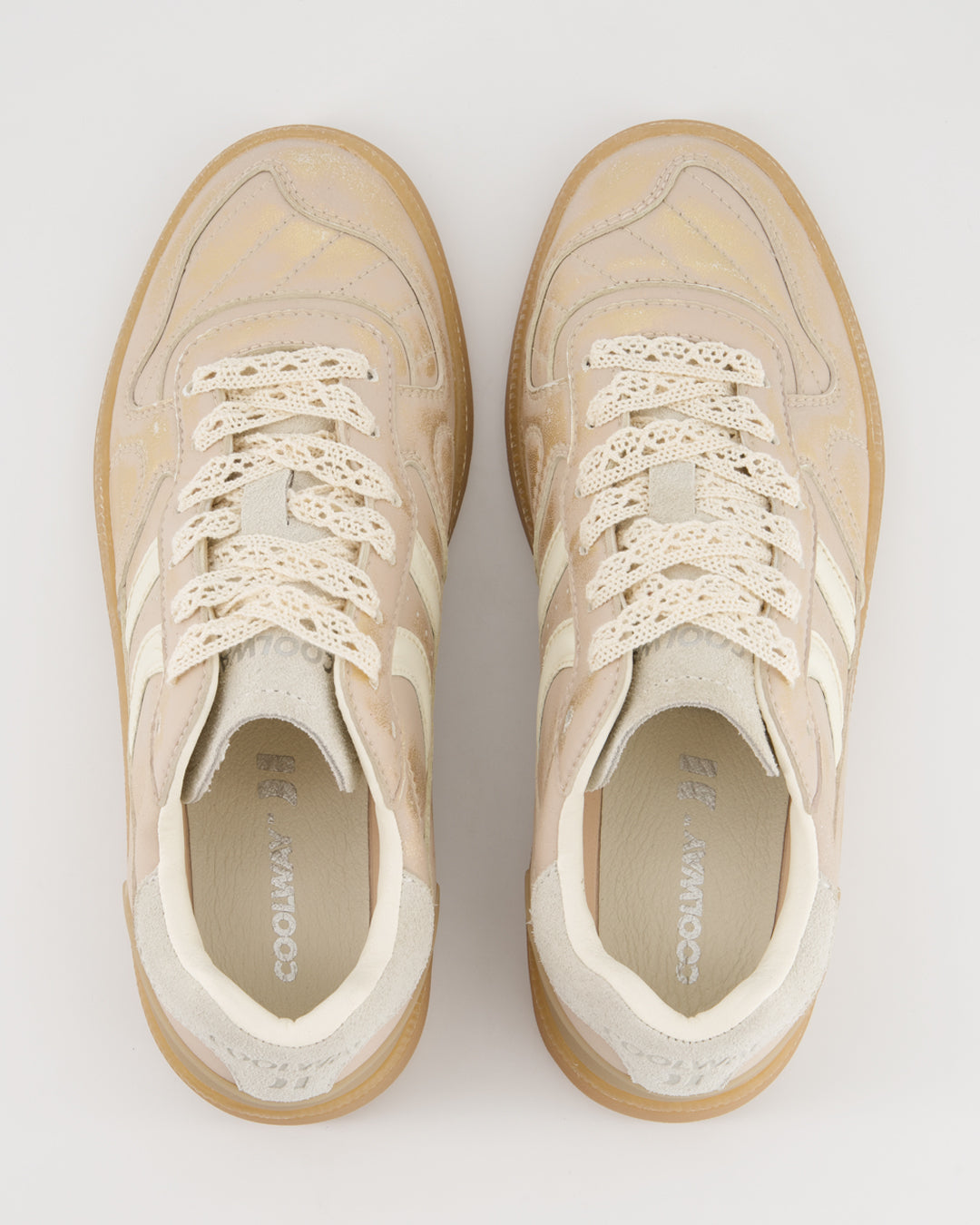 Coolway Goal Glowstrike - Leather Sneakers