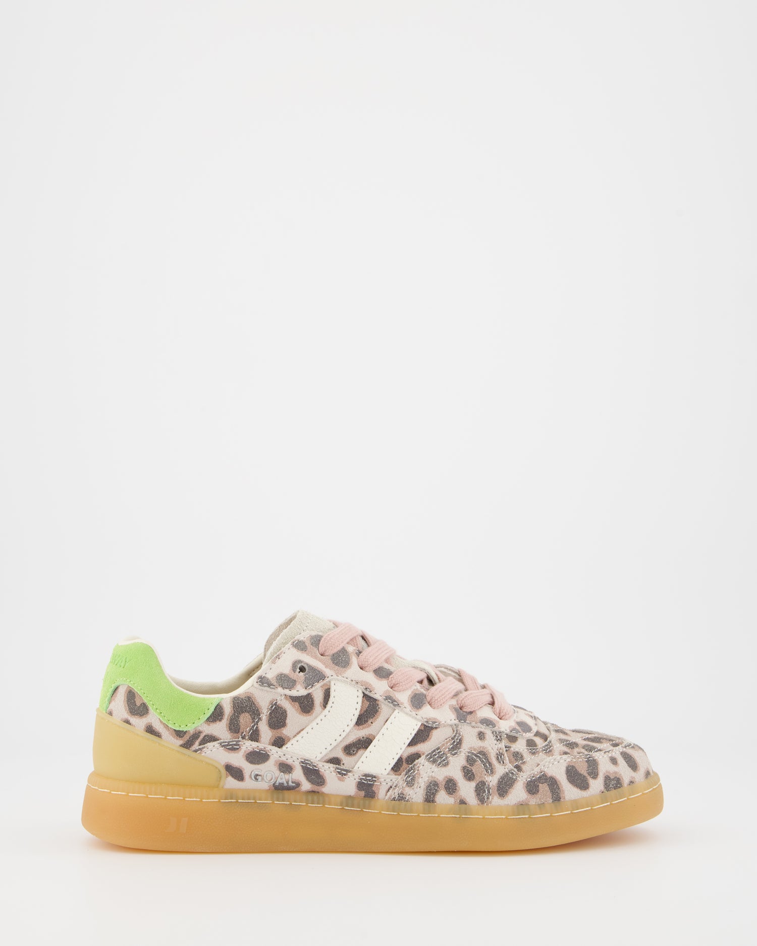 Coolway Goal Leo - Zapatillas de piel con animal print