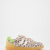 Coolway Goal Leo - Zapatillas de piel con animal print