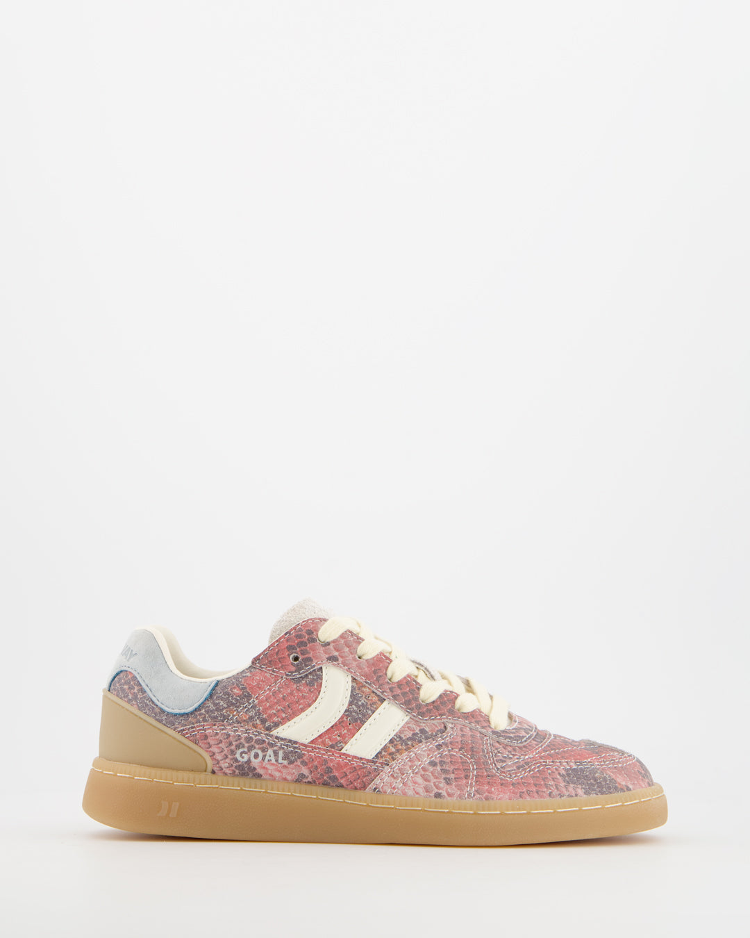 Coolway Goal Pink Mamba - Zapatillas de ante animal print