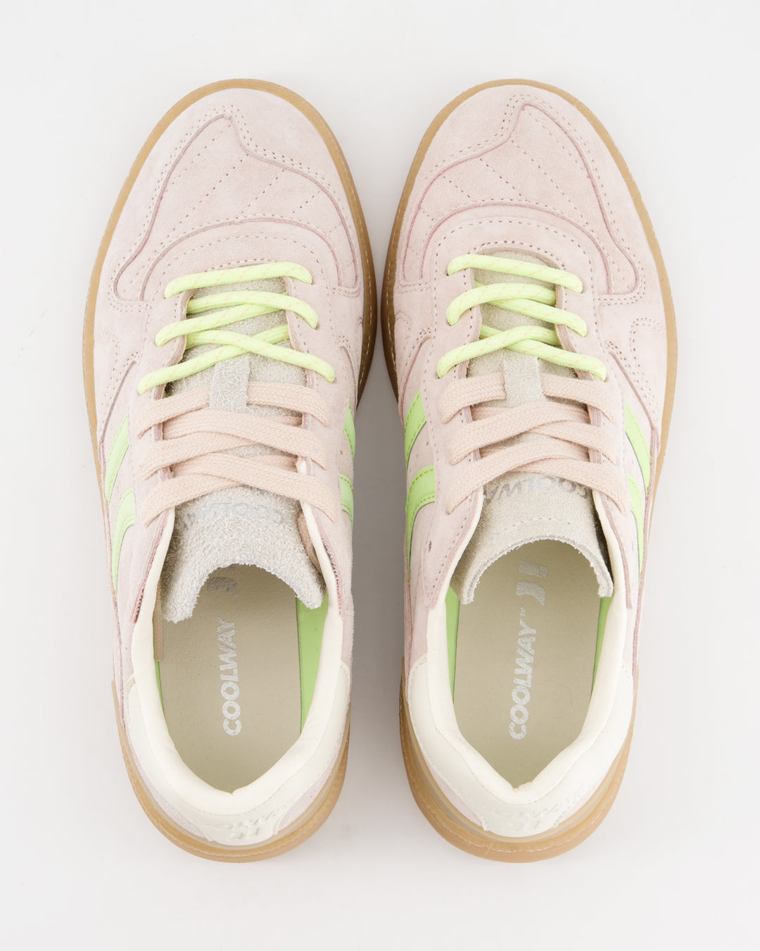 Coolway Goal Soft Pink - Zapatillas deportivas de ante