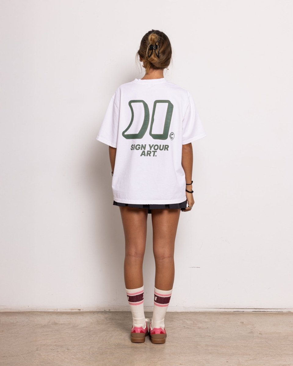 Coolway Iconic White T-Shirt - Camiseta blanca de manga corta