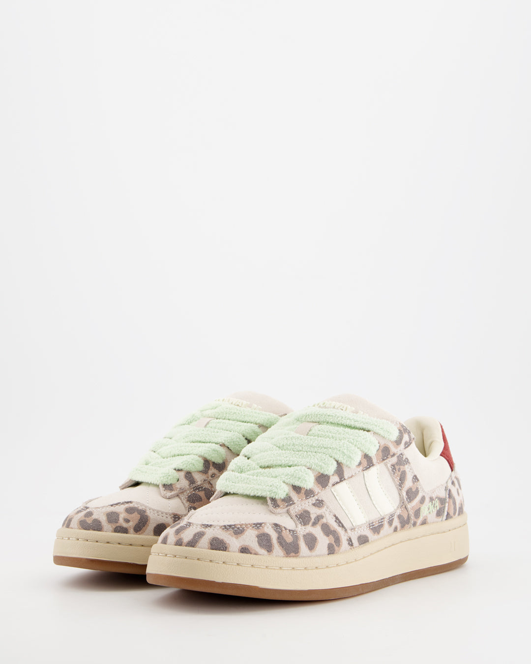 Coolway Moka Leo - Zapatillas skater de ante animal print
