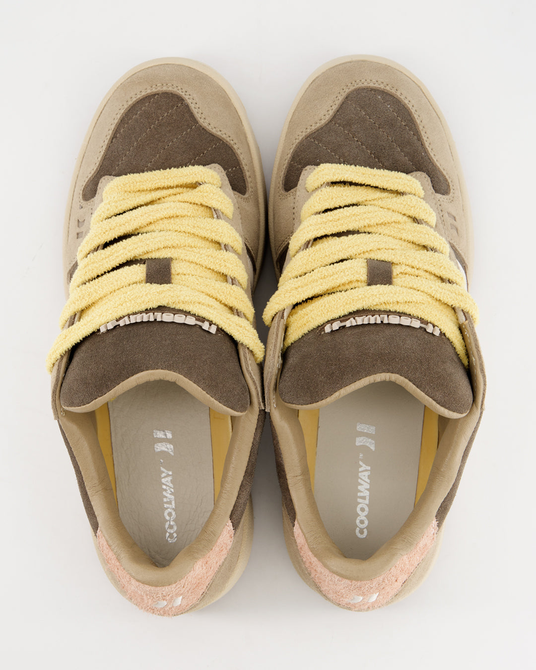 Coolway Moka Toffee - Suede Skater Trainers