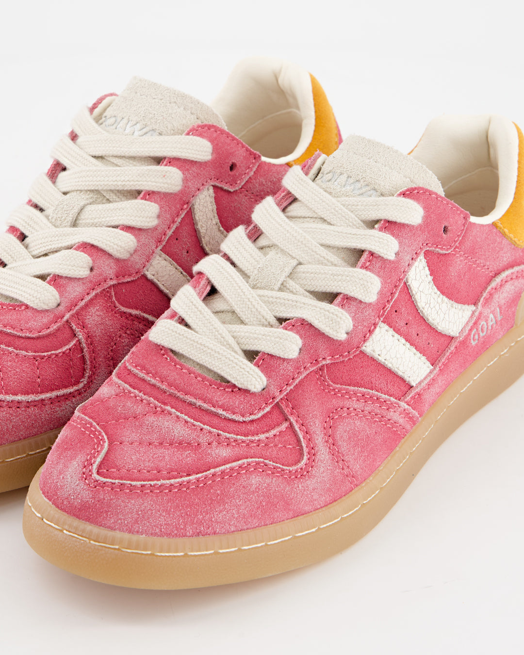 Coolway Peach Blaze - Suede sneakers