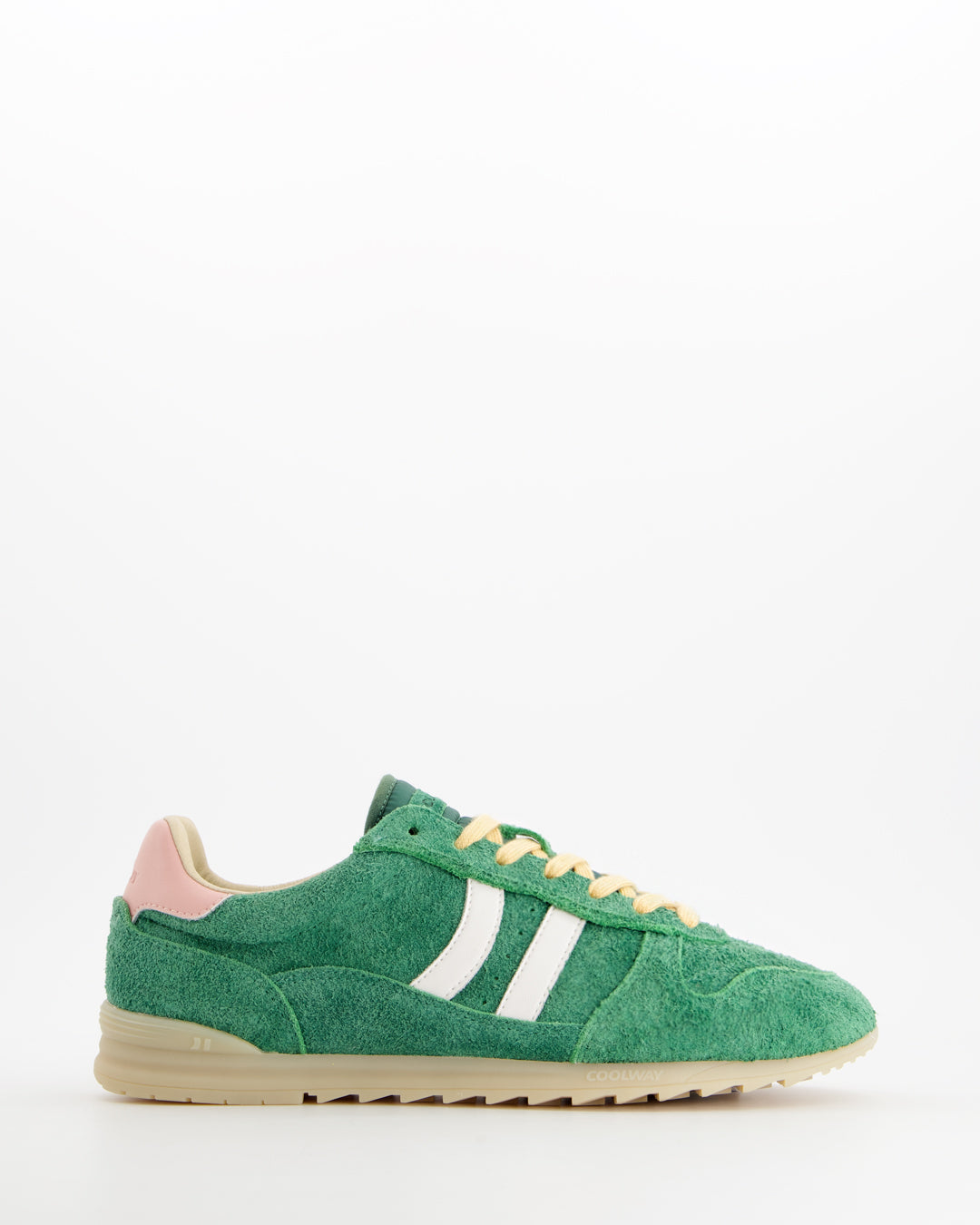 Coolway Switzer Green Grass - Suede Sneakers